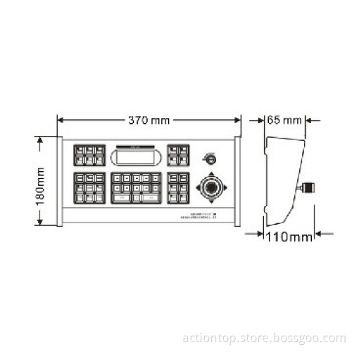 3D Keyboard Controller